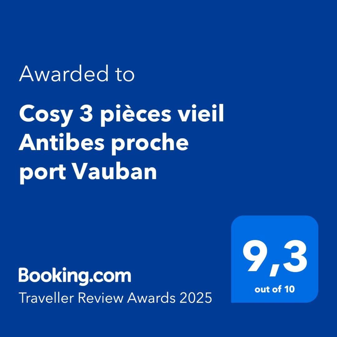 דירות Cosy 3 Pieces Vieil Antibes Proche Port Vauban מראה חיצוני תמונה